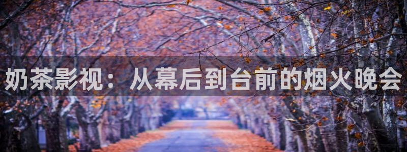 奶茶影视：从幕后到台前的烟火晚会
